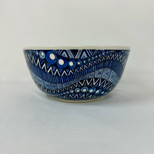 Hand Painted Salad Bowl