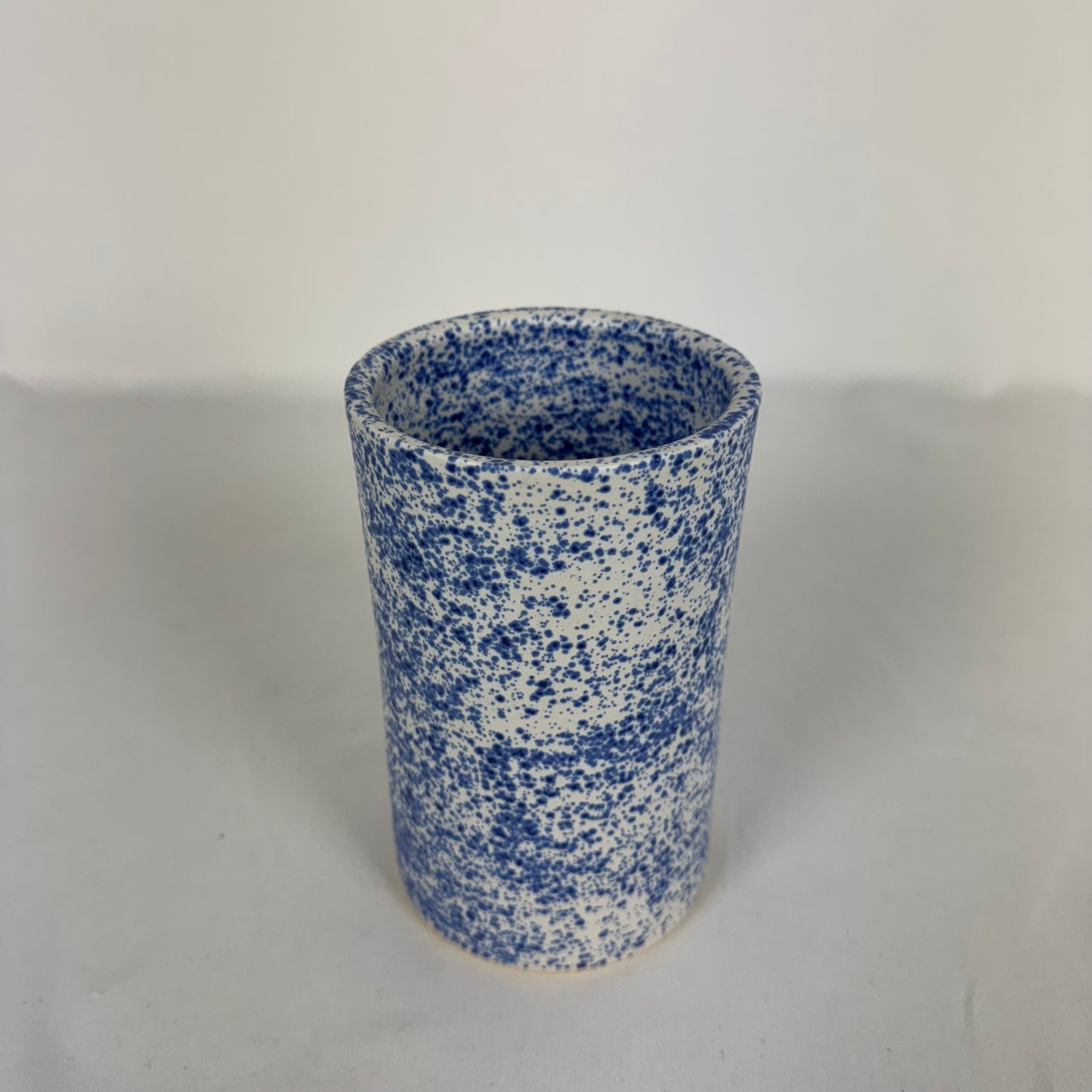 Blue Speckle Vase