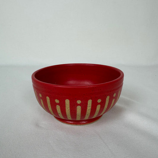 Red Pattern bowl