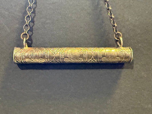 Prayer Scroll Necklace