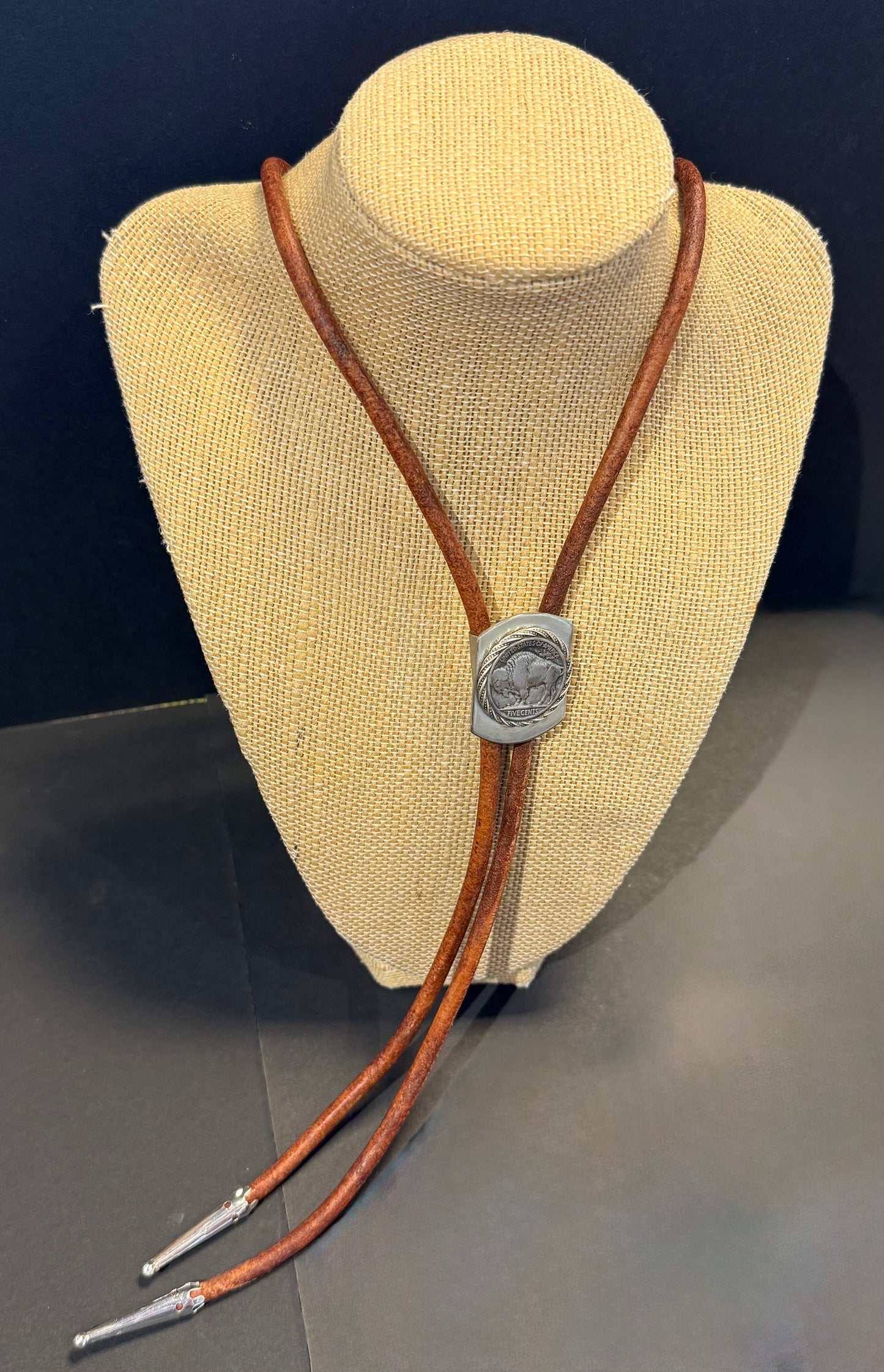 Buffalo Nickel Bolo Tie