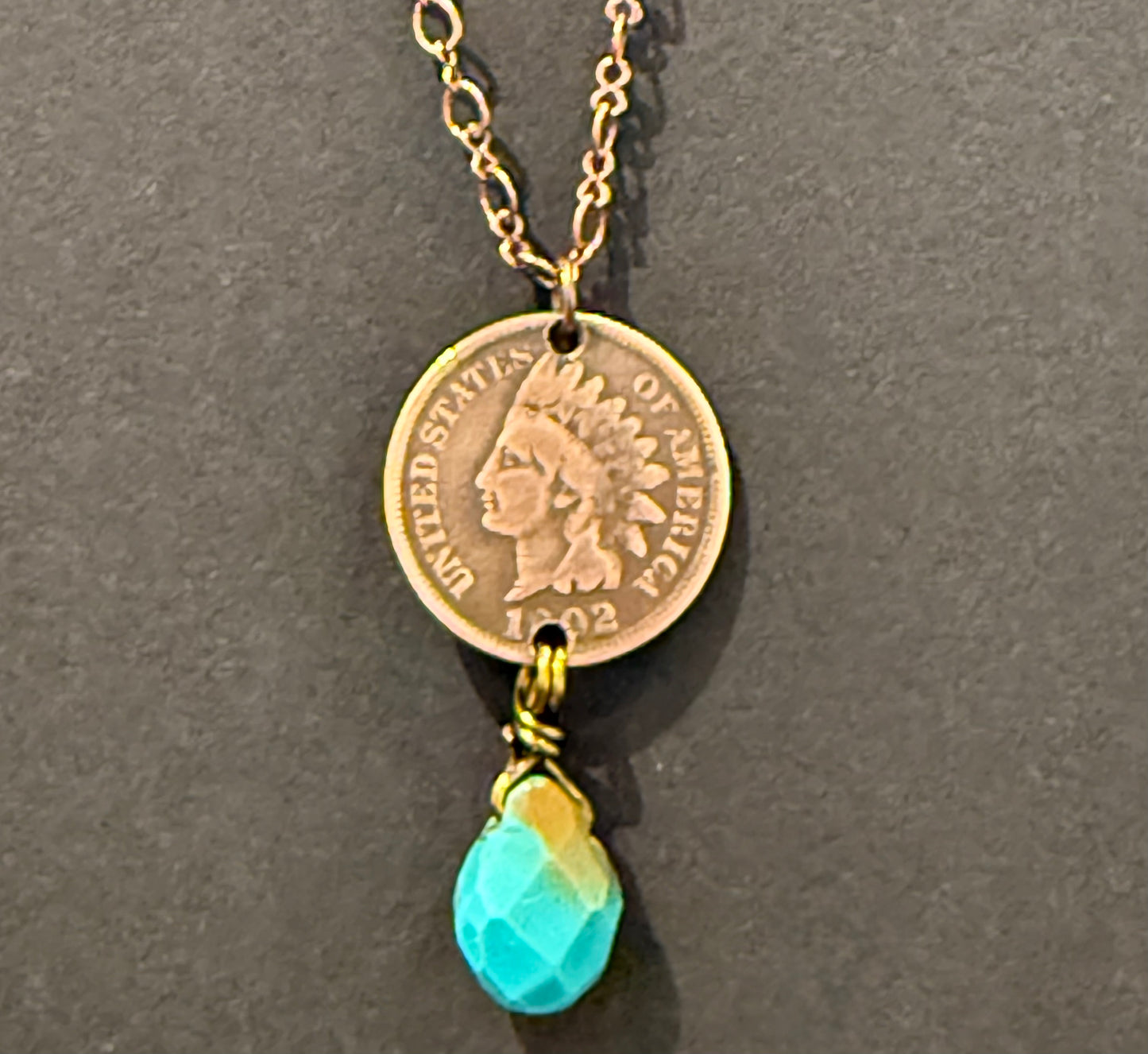 Indian Cent Necklace