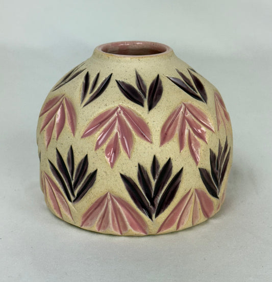 Pink and Purple Vase