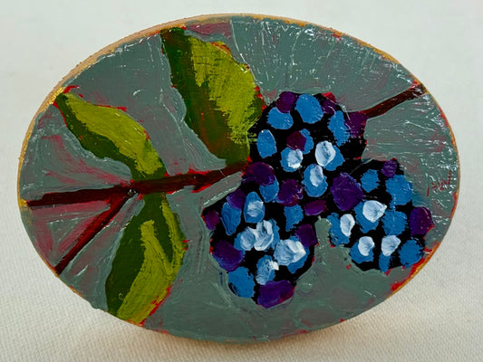 Small Oval Blackberries