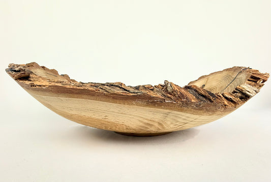 Live Edge White Oak Bowl