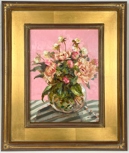 Bouquet on Pink