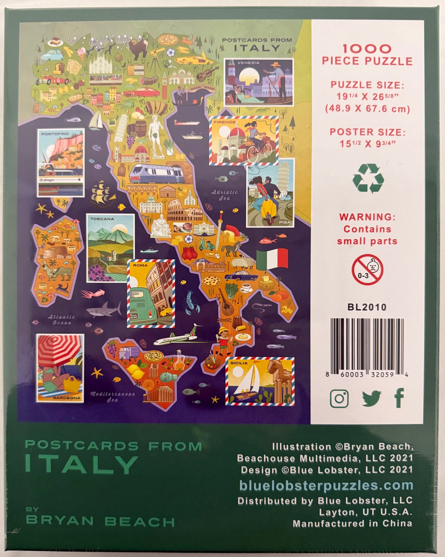 Italy Puzzle 1000