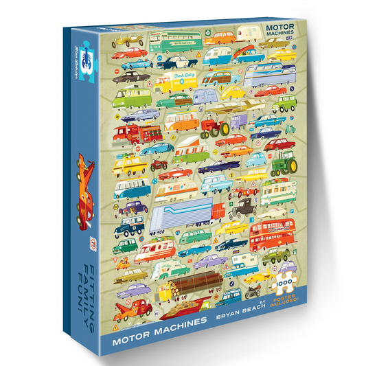 Motor Machines puzzle 1000